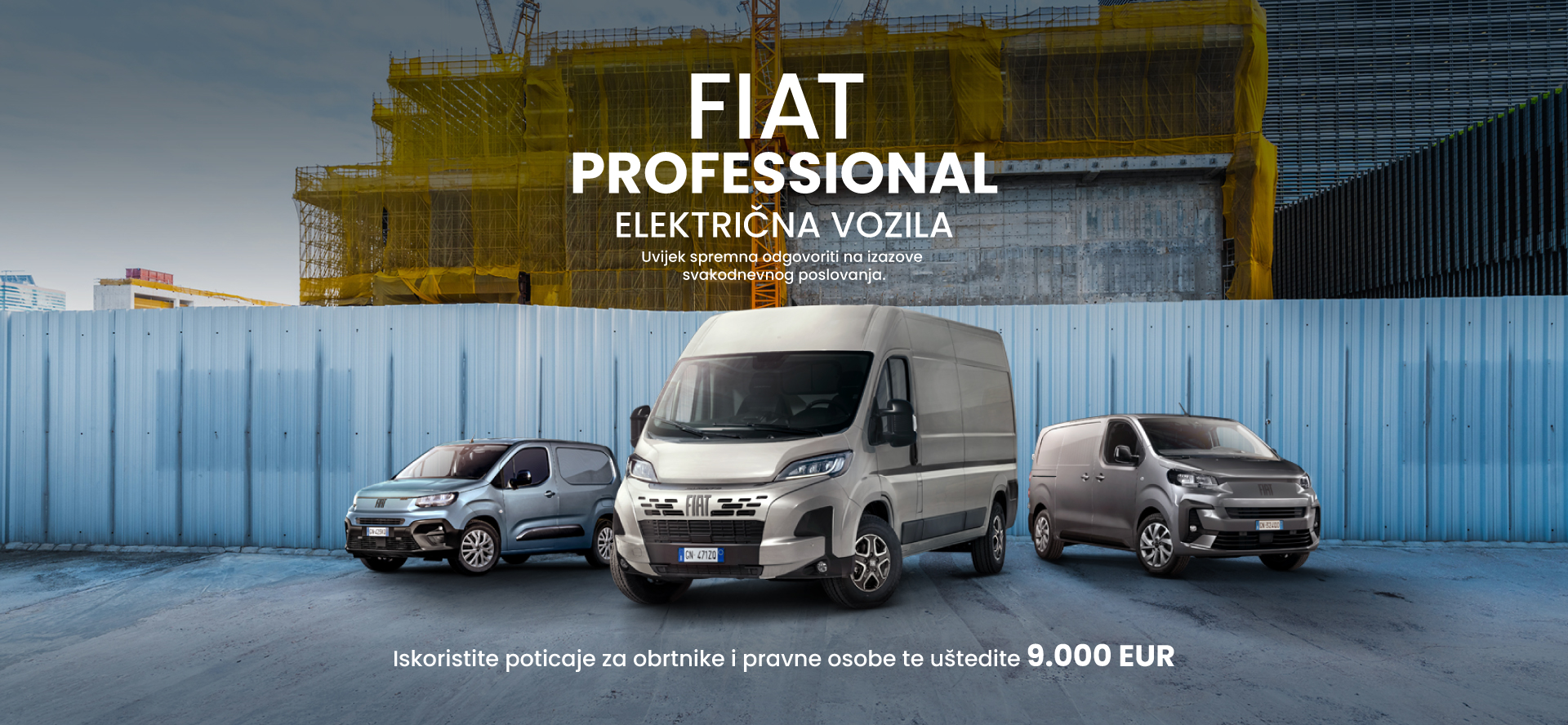 Fiat Professional električna vozila — E-Ducato, E-Scudo i E-Doblò